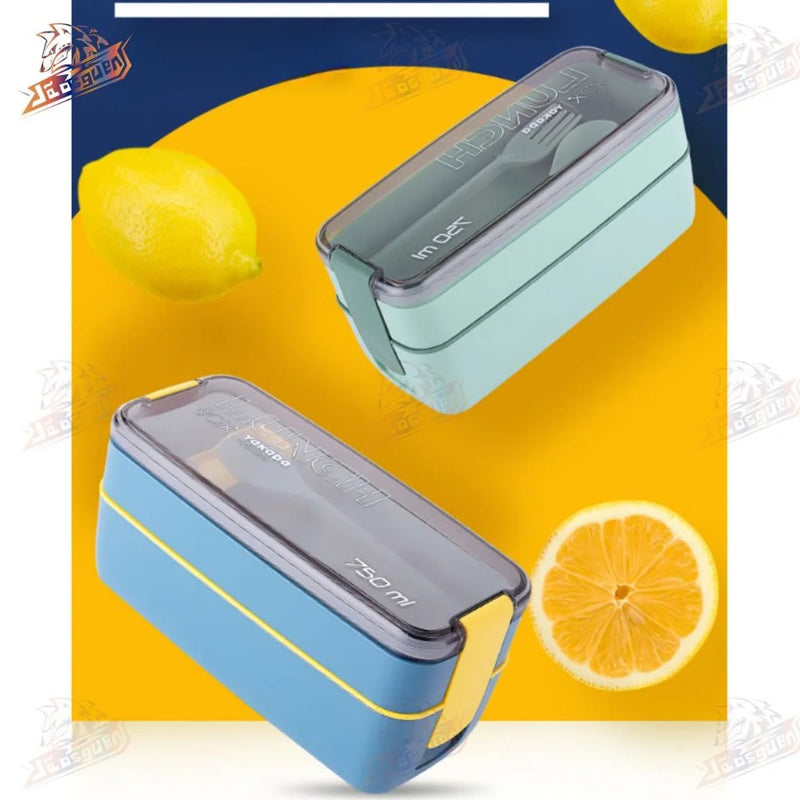 MARMITA COM DIVISÓRIA E TALHER RESISTENTE MICROONDAS MAR-001