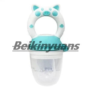 Chupeta de bebê frutas e vegetais saco de mordida de bebê recém-nascido porco le molar palito para comer frutas consistindo de silicone goma de dente chupeta