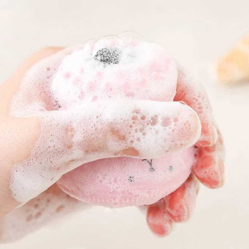Escova de limpeza facial de silicone, ferramenta de limpeza esfoliante para cuidados com a pele dos poros profundos, nova mini ferramenta de beleza suave e esfoliante de limpeza profunda